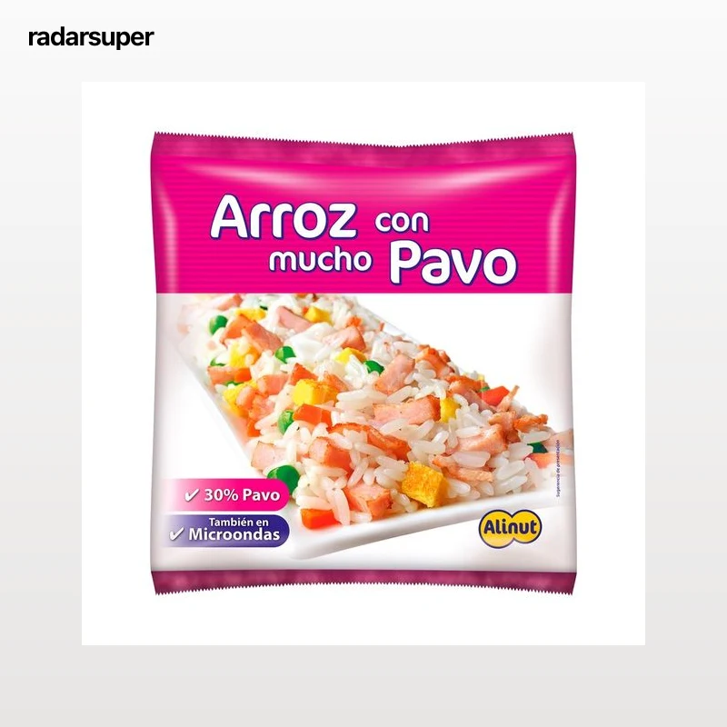 ALINUT Arroz con (mucho) pavo 240 g.