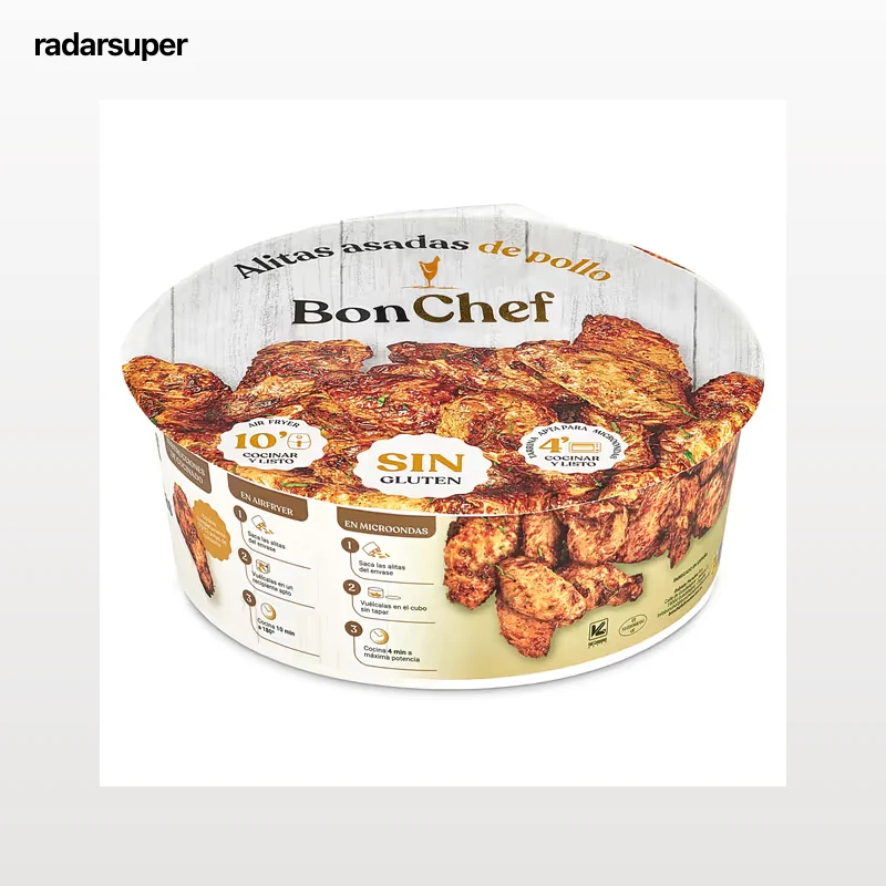 Alitas asadas de pollo Bonchef 600 g aprox.