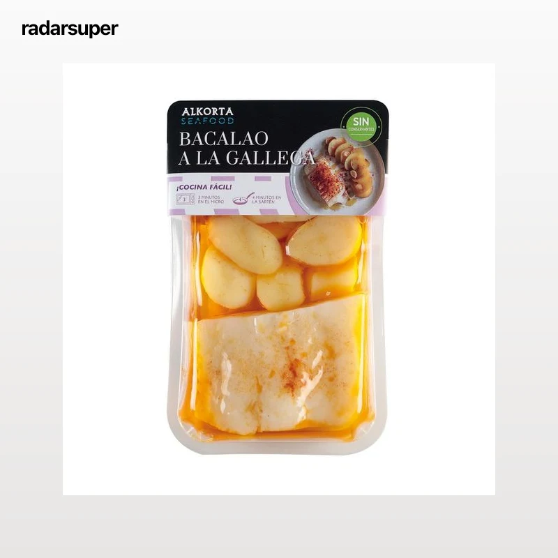 ALKORTA Lomo de bacalao a la gallega con patatas 320 g.