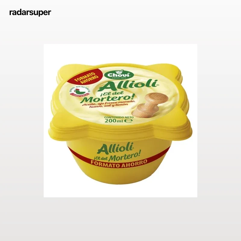 Allioli Chovi sin gluten 200 ml.