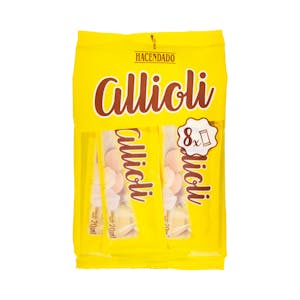 Allioli en sobres individuales