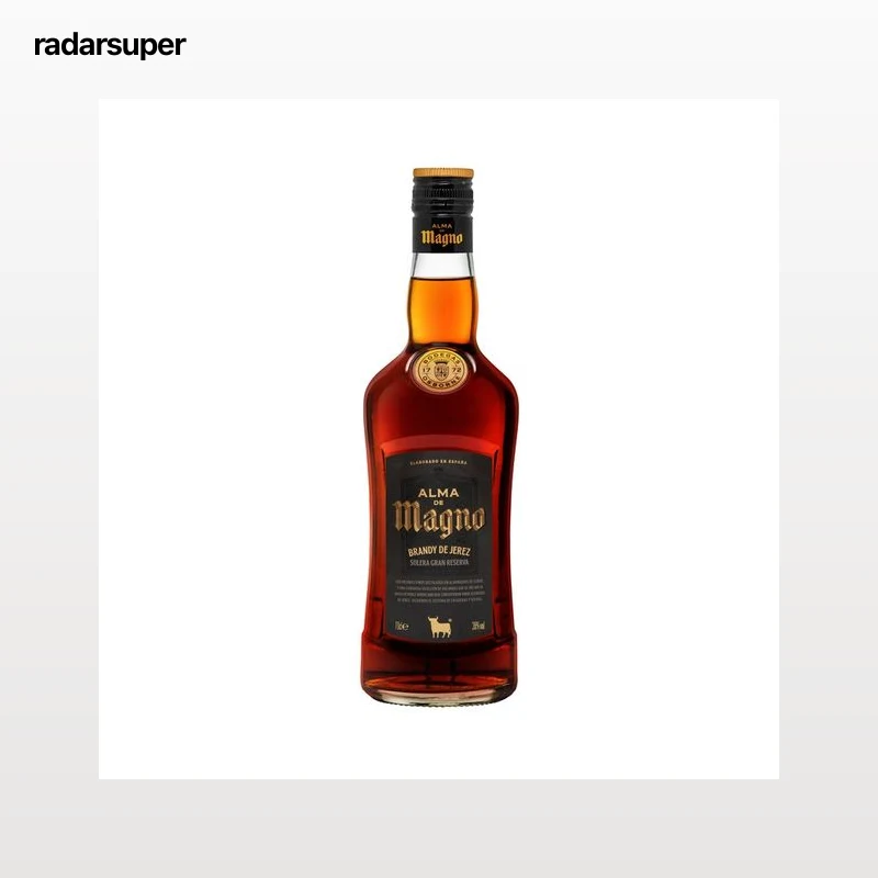 ALMA DE MAGNO Brandy de Jerez solera gran reserva ALMA DE MAGNO botella de 70 cl.