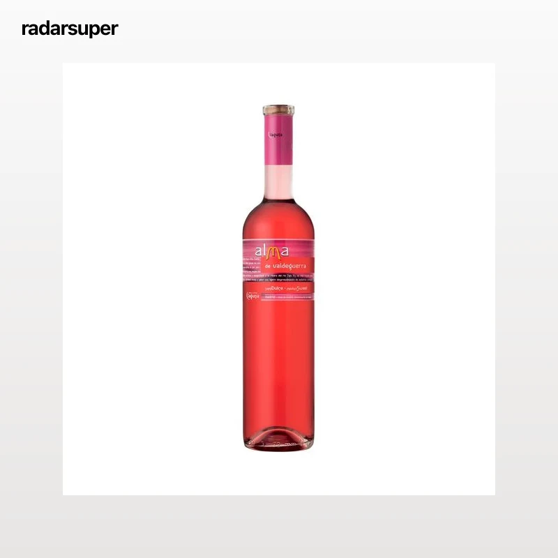 ALMA  Vino rosado semidulce con D.O. Vinos de Madrid ALMA botella de 75 cl.