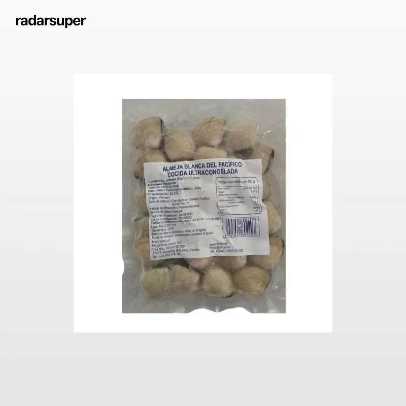 Almeja Blanca del Pacífico cocida 450 g