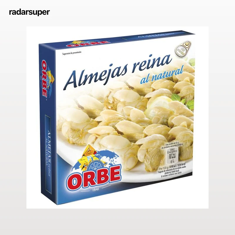 Almeja Orbe 63g al natural