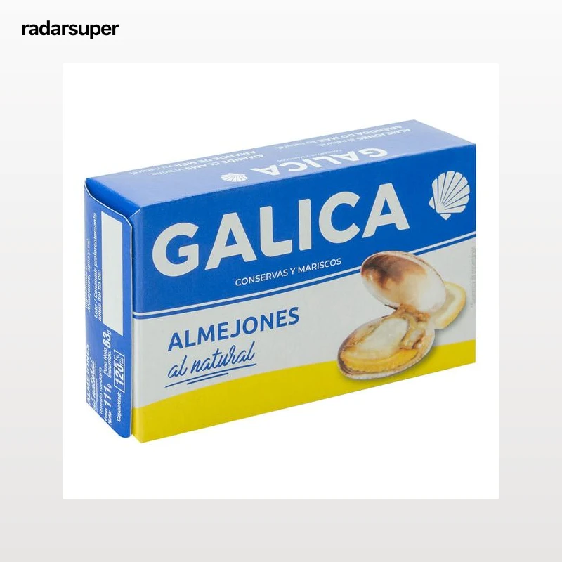 Almejones Galica 63g natural