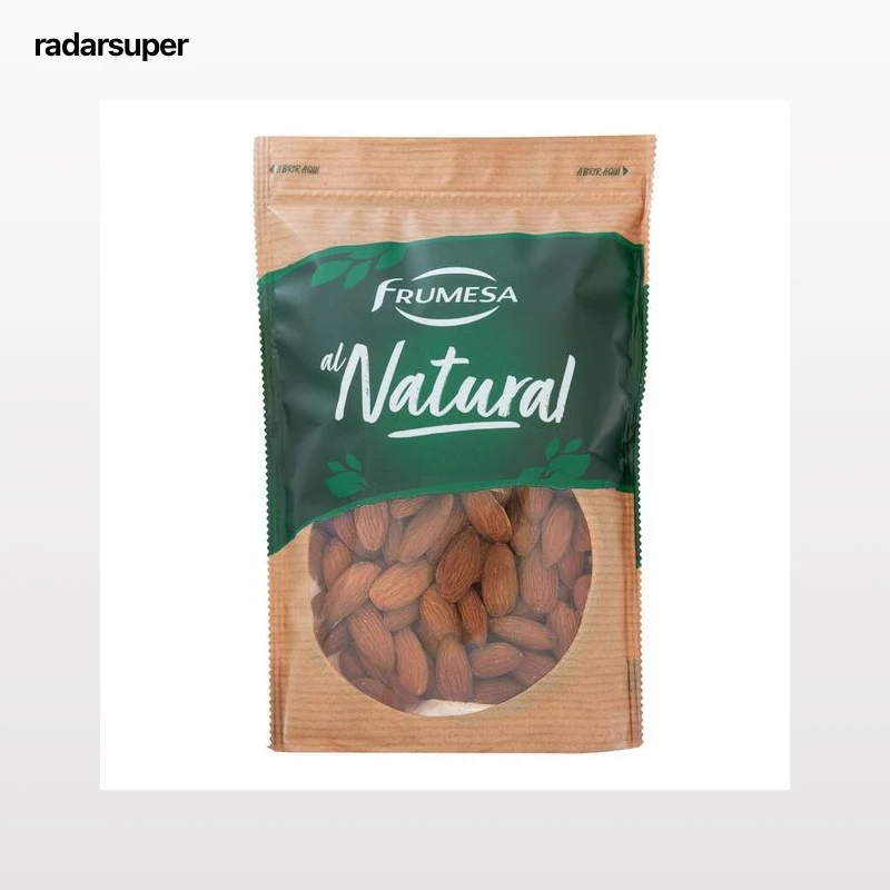 Almendra cruda c/piel Frumesa 200g