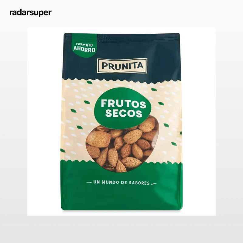 Almendras con cáscara tostadas Prunita 425 g