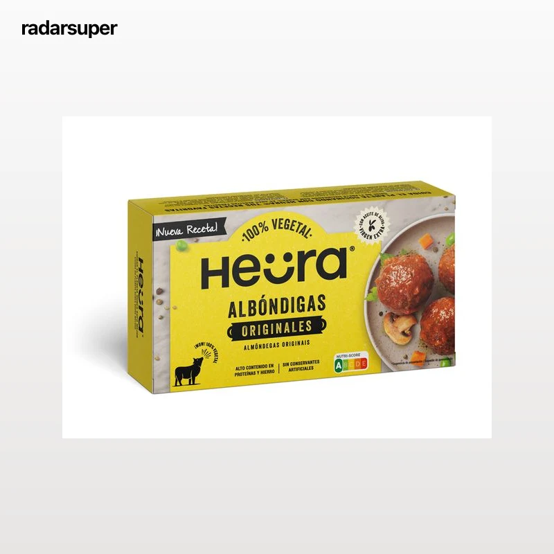 ALMONDEGAS VEGAN HEURA 208G
