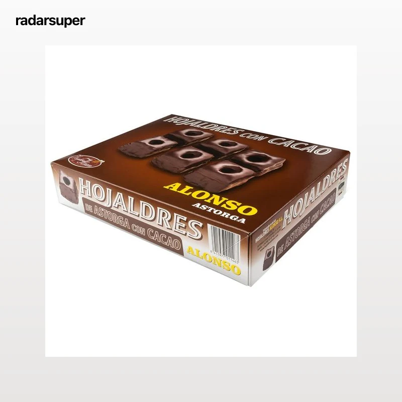 ALONSO Astorga Hojaldres con cacao 500 g.