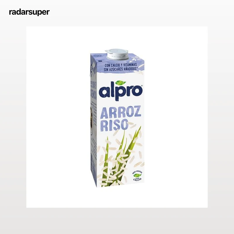 ALPRO Bebida de arroz 100% vegetal y sin azúcares añadidos  1 l.