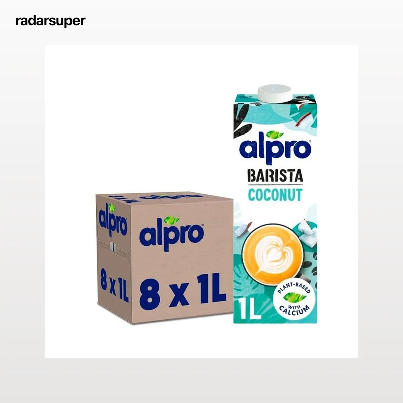 ALPRO Bebida de coco barista caja 8X1L