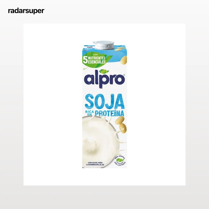ALPRO Bebida de soja, 100% vegetal, rica en proteína vegetal  1 l.