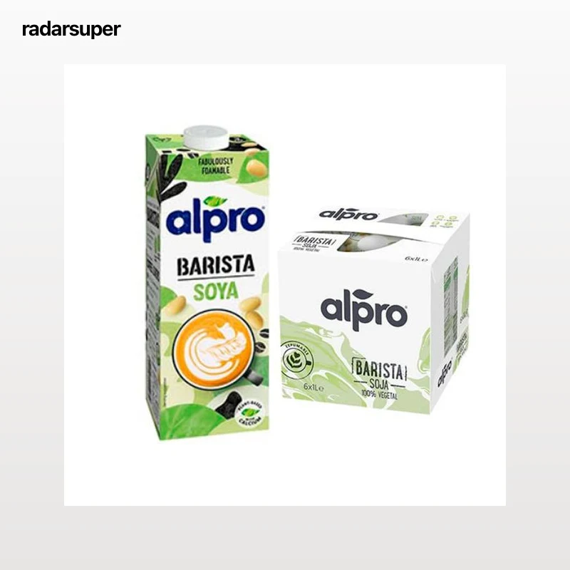 ALPRO Bebida de soja edición barista caja 8X1L