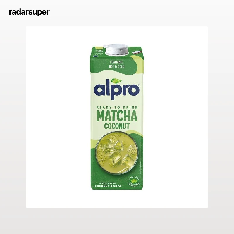 ALPRO Bebida vegetal de coco, soja y té Matcha 1 l.