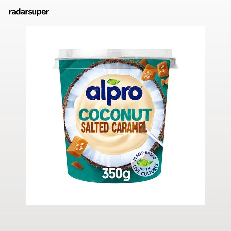 ALPRO Especialidad fermentada de coco con caramelo salado 340 g.