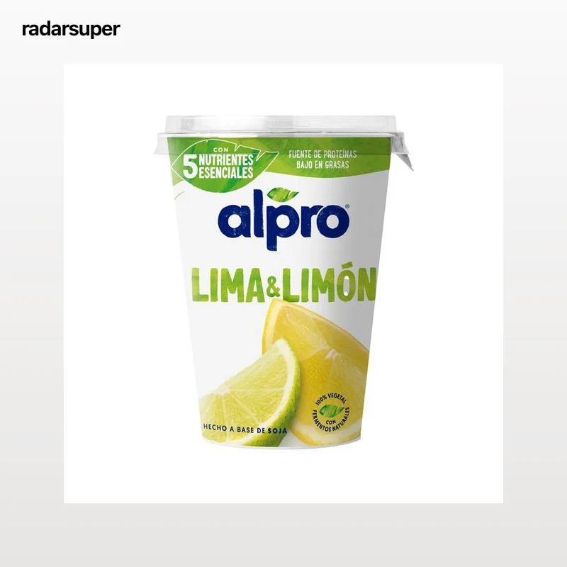 ALPRO Especialidad de soja fermentada con sabor a lima-limón  400 g.
