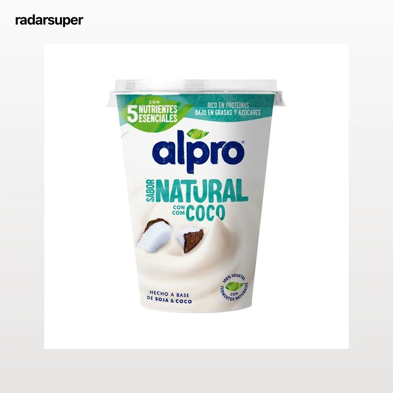 ALPRO Especialidad de soja natural fermentada y coco 400 g.
