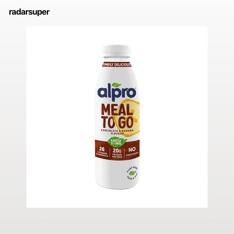 ALPRO Meal to go Bebida vegetal de soja sabor chocolate y plátano 500 ml.