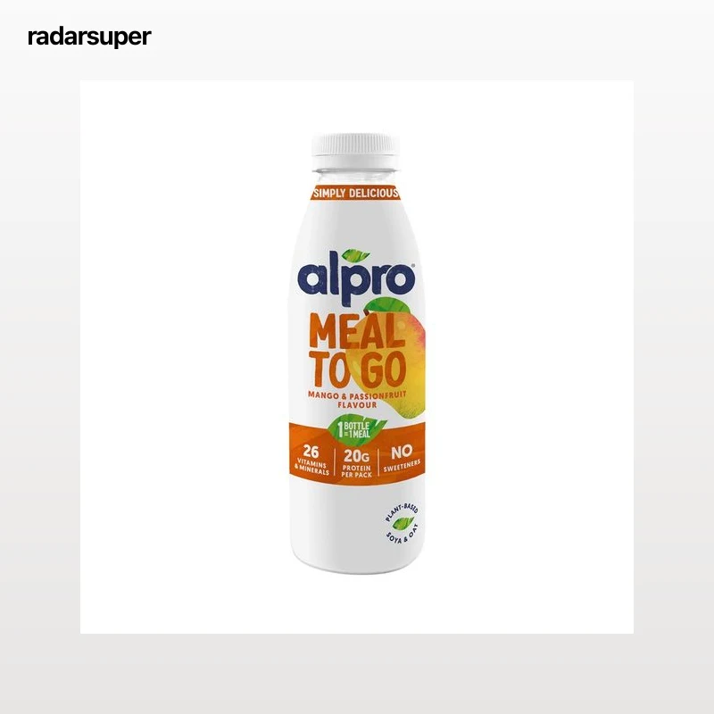 ALPRO Meal to go Bebida vegetal de soja sabor mango y fruta de la pasión 500 ml.