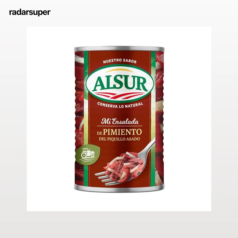 ALSUR Ensalada de pimientos del piquillo 380 g.