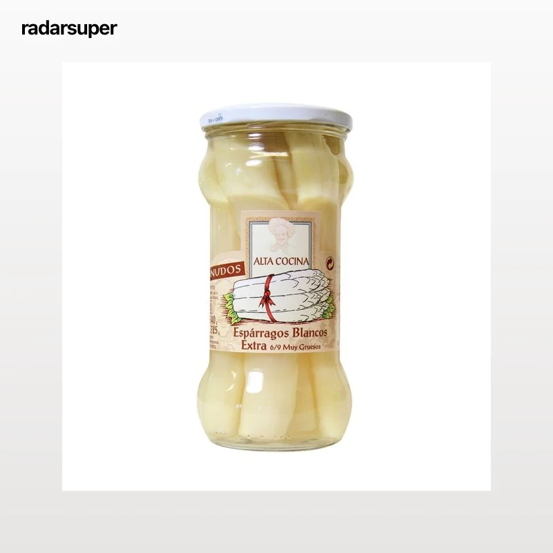 ALTA COCINA Espárragos blancos 6/9 piezas frasco de 325 g.