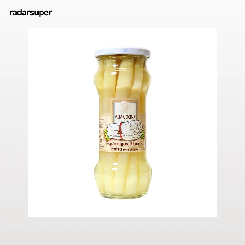 ALTA COCINA Espárragos blancos 9/12 piezas frasco de 220 g.
