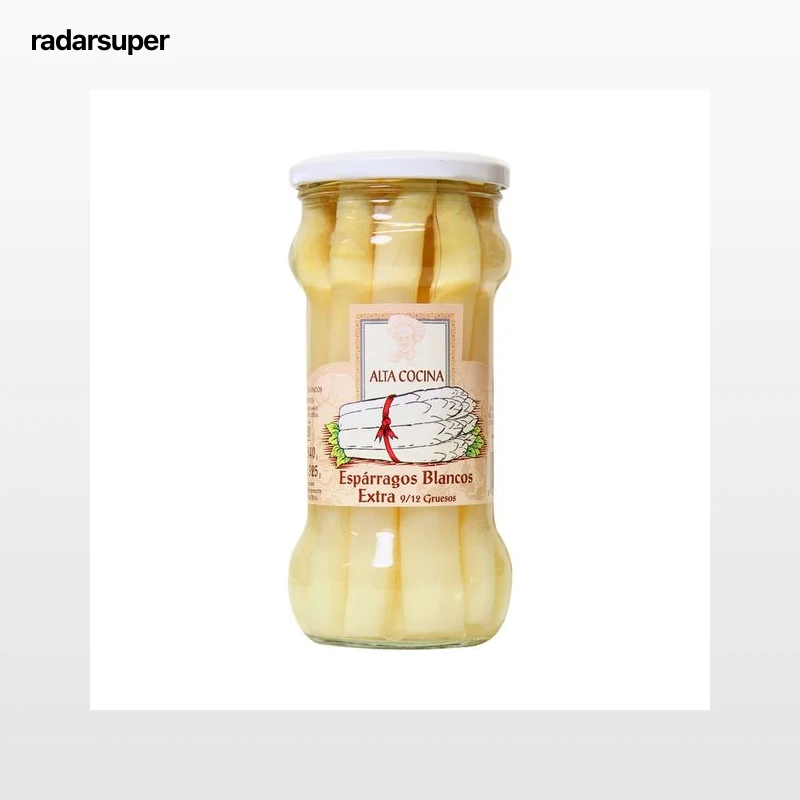 ALTA COCINA Espárragos blancos 9/12 piezas frasco de 325 g.
