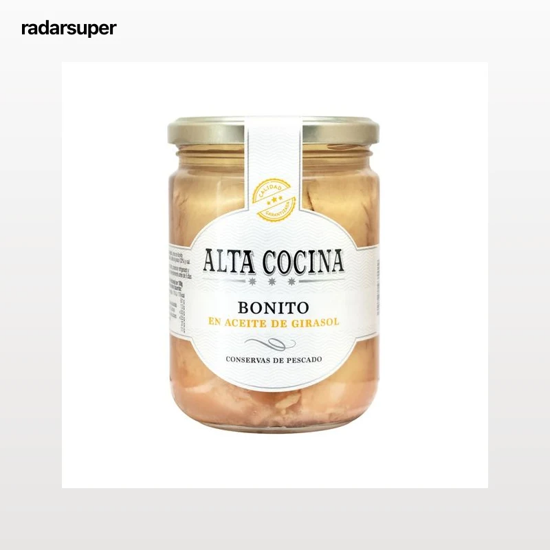 ALTA COCINA Lomos de bonito en aceite de girasol 260 g
