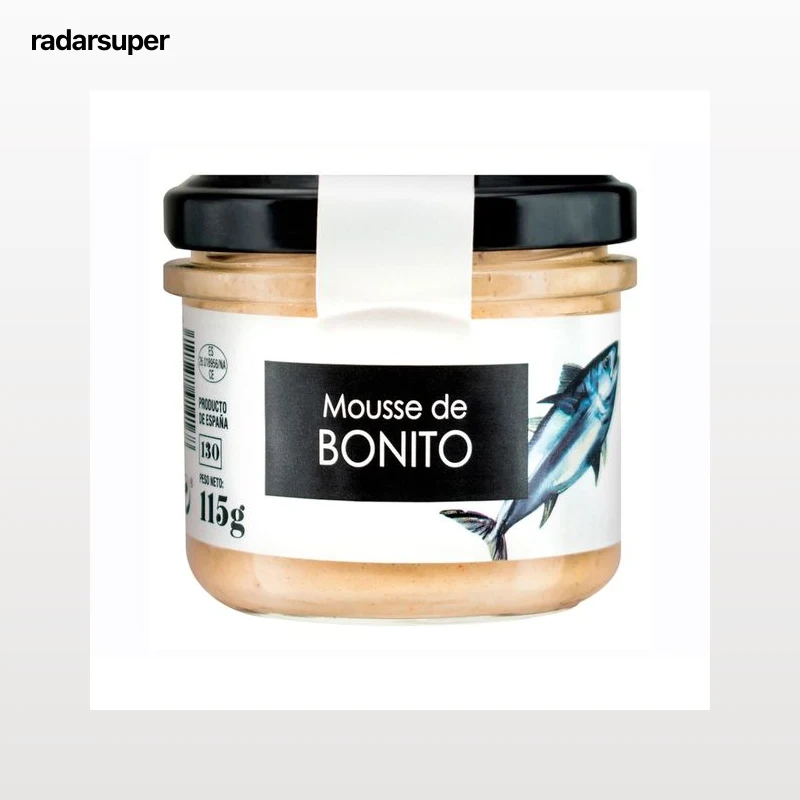 ALTA COCINA Mousse untable de bonito frasco de 115 g.