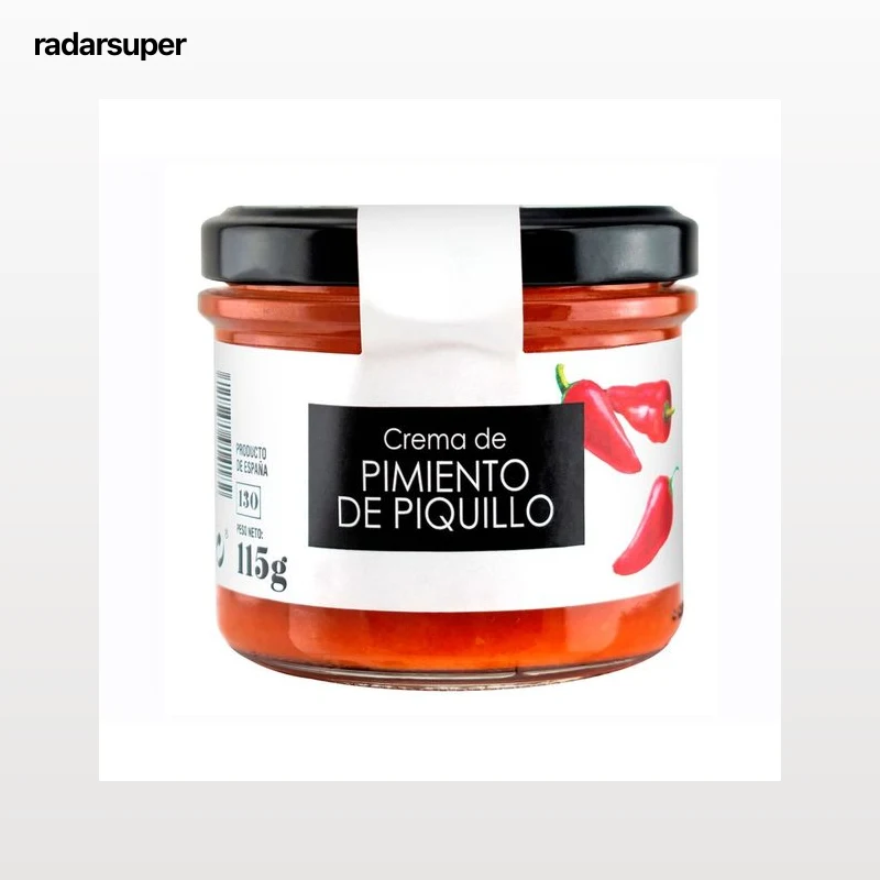 ALTA COCINA Mousse untable de pimiento del piquillo frasco de 115 g.