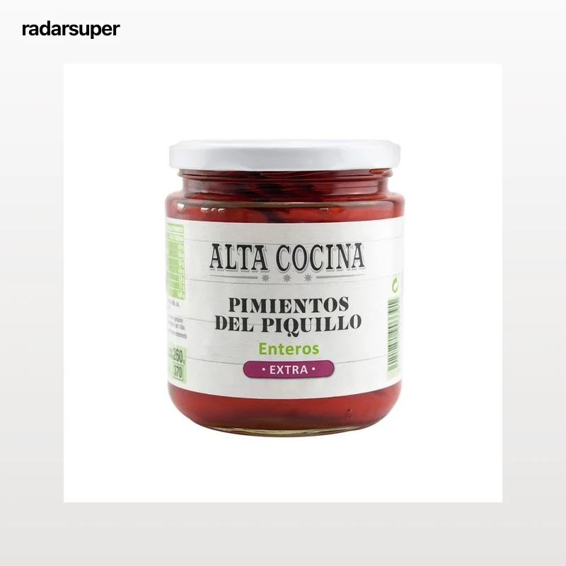 ALTA COCINA Pimientos del Piquillo enteros extra 260 g.