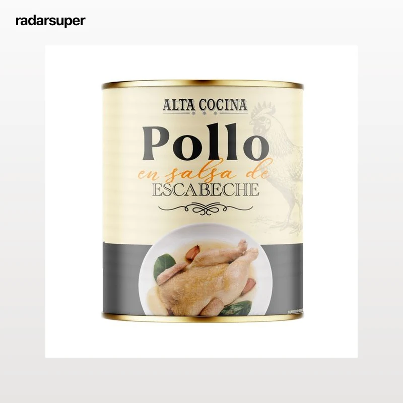ALTA COCINA Pollo picantón en salsa de perdiz - Lata 680g.
