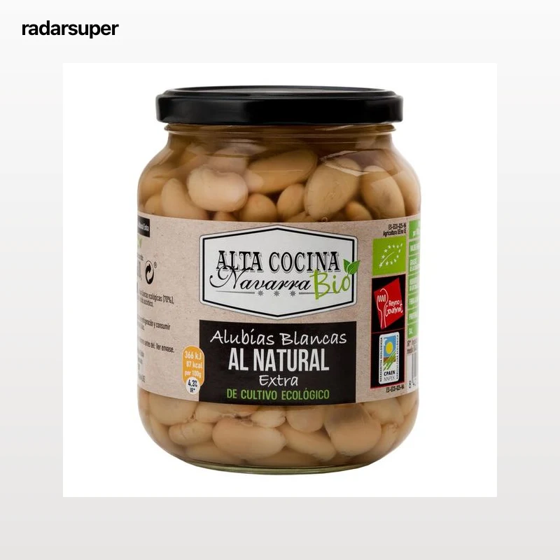 Alubia blanca cocida ecologica Alta Cocina 600g