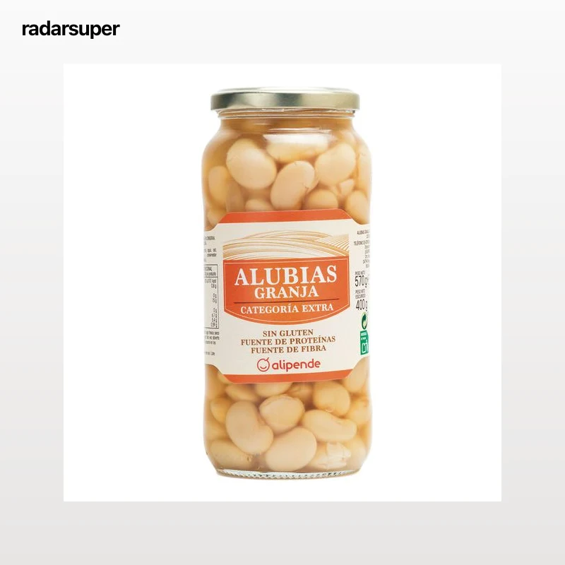 Alubia granja cocida Alipende 400g