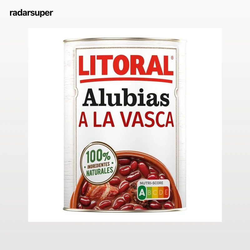 Alubia roja a la vasca Litoral 435g