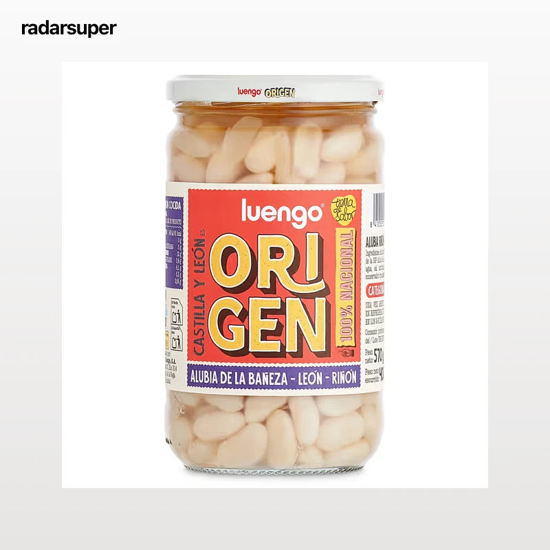 Alubias de la bañeza cocidas Luengo 400 g