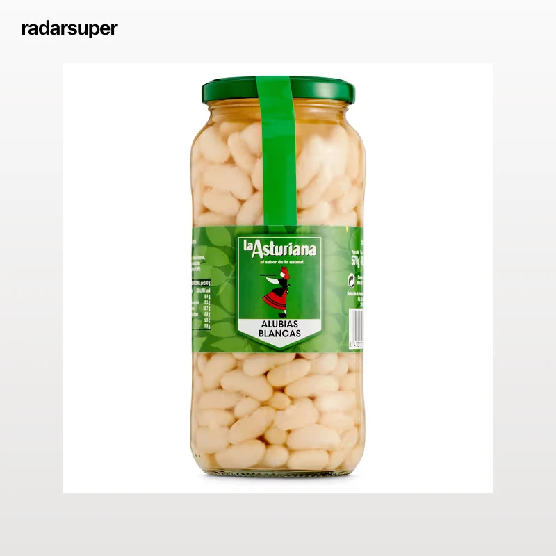 Alubias blancas cocidas La Asturiana 400 g