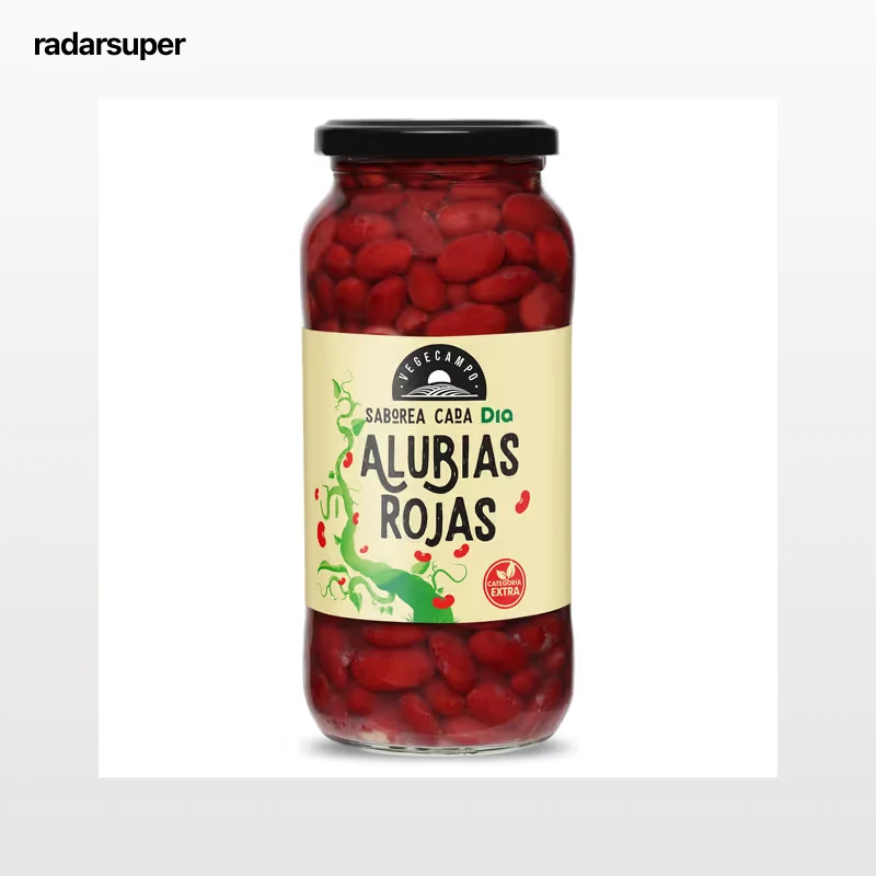 Alubias rojas cocidas Dia Vegecampo 400 g