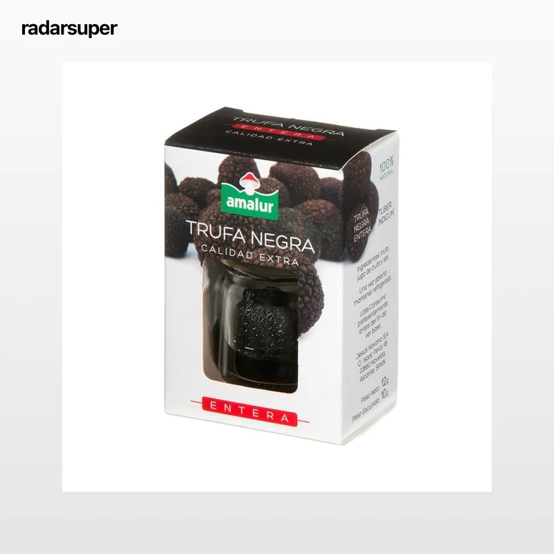 AMALUR Trufa negra entera frasco de 12 g.