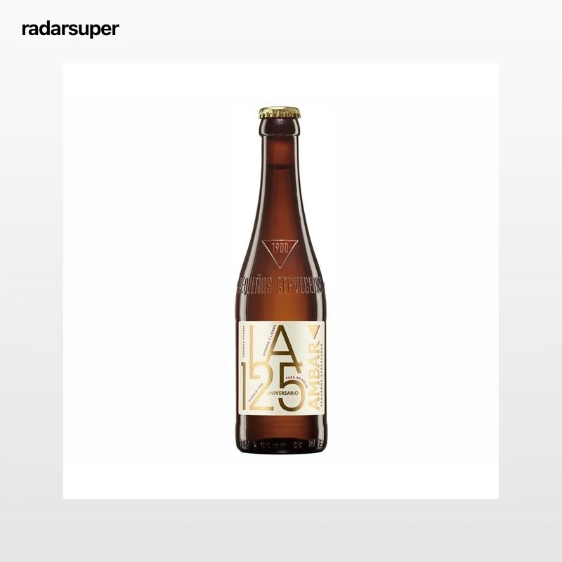 AMBAR LA 125 Cerveza 33 cl.