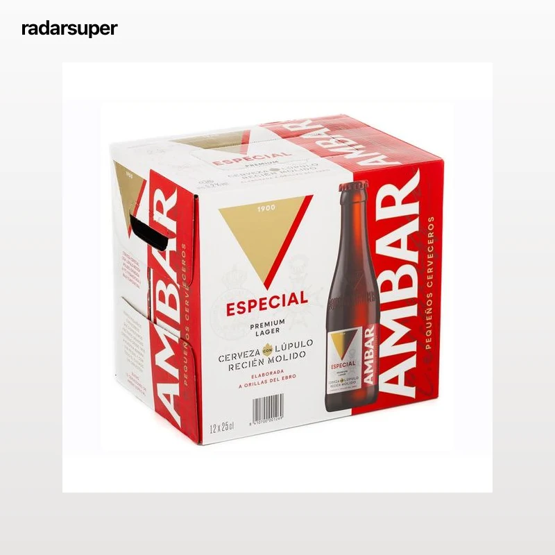 AMBAR ESPECIAL  Cervezas pack 12 uds. x 25 cl.