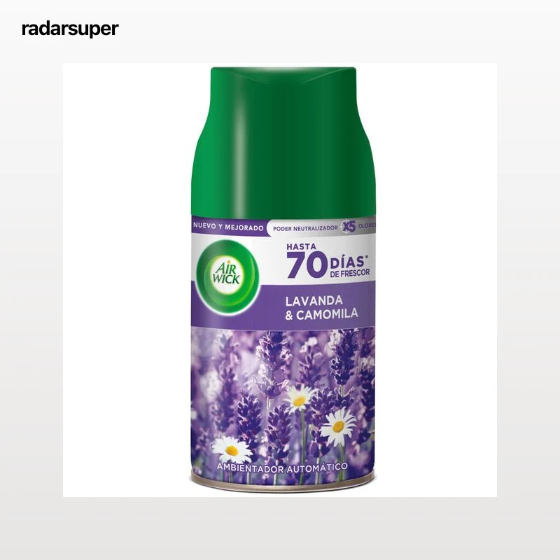 Ambientador Air Wick Freshmatic Recambio Lavanda y Camomilla