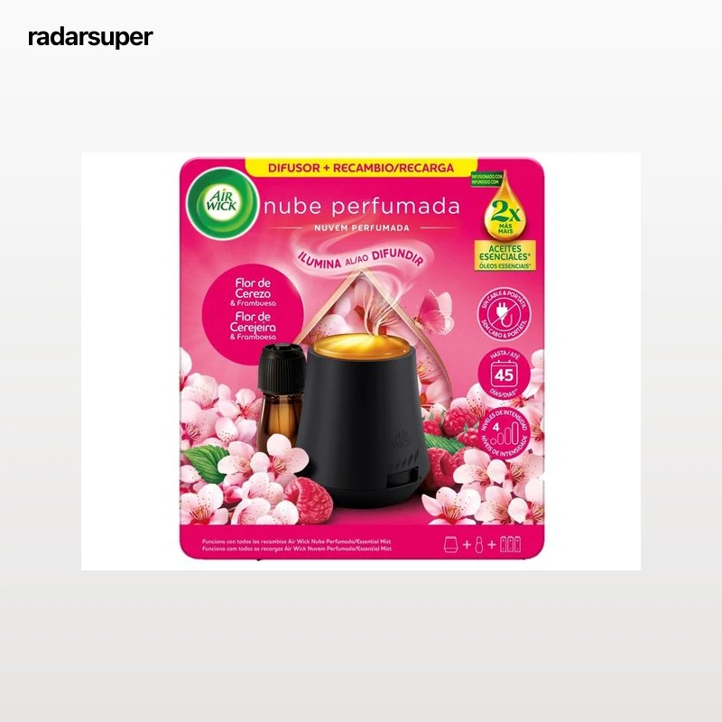AMBIENTADOR AIRWICK NUVEM PERFUMADA FLOR CEREJEIRA 20ML