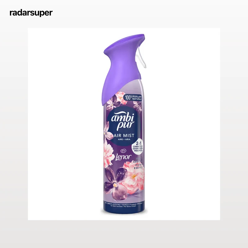 Ambientador aroma flores elegantes Ambipur   caja 300 ml