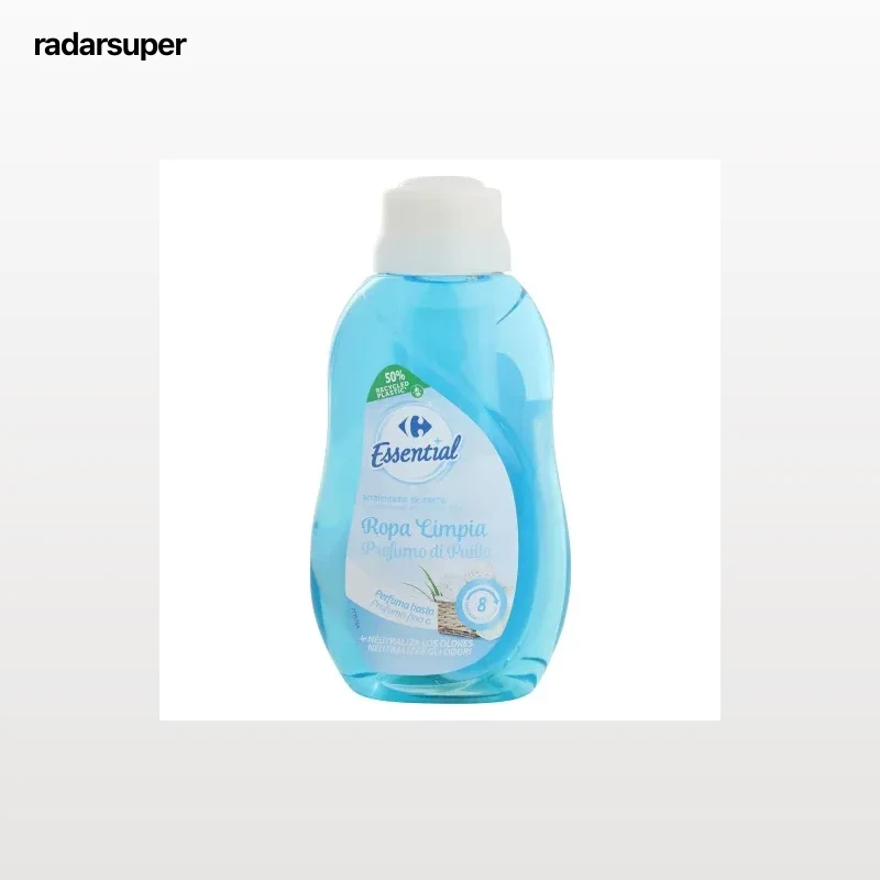 Ambientador de mecha ropa limpia Essential Carrefour 375 ml.