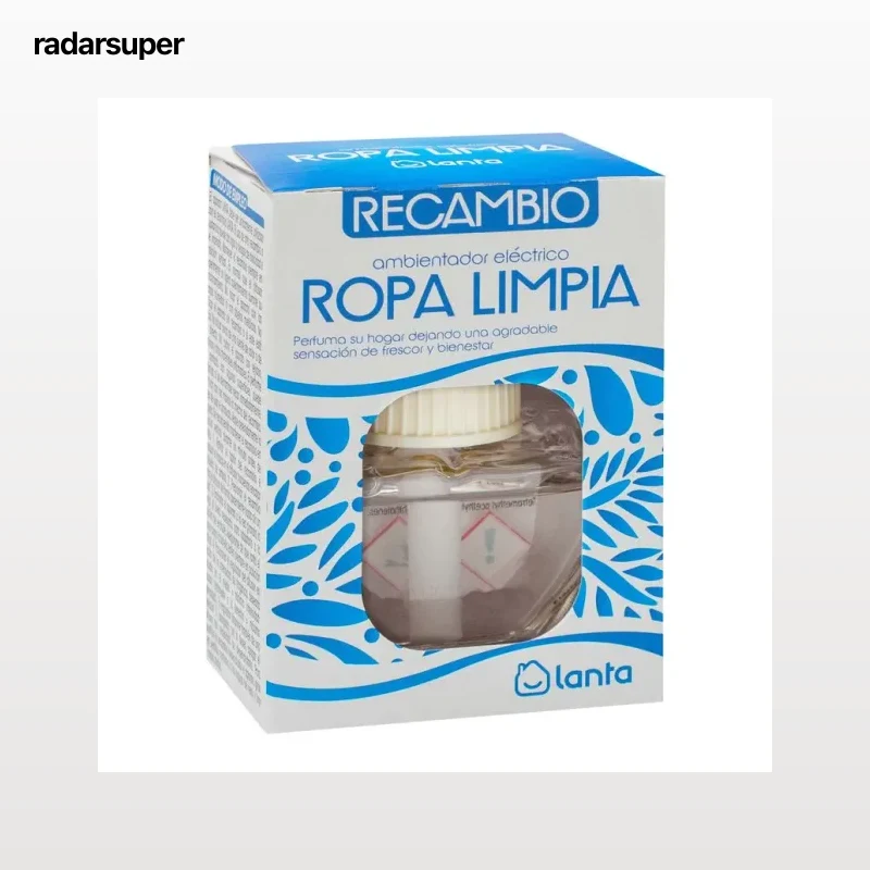 Ambientador eléctrico Lanta recambio ropa limpia