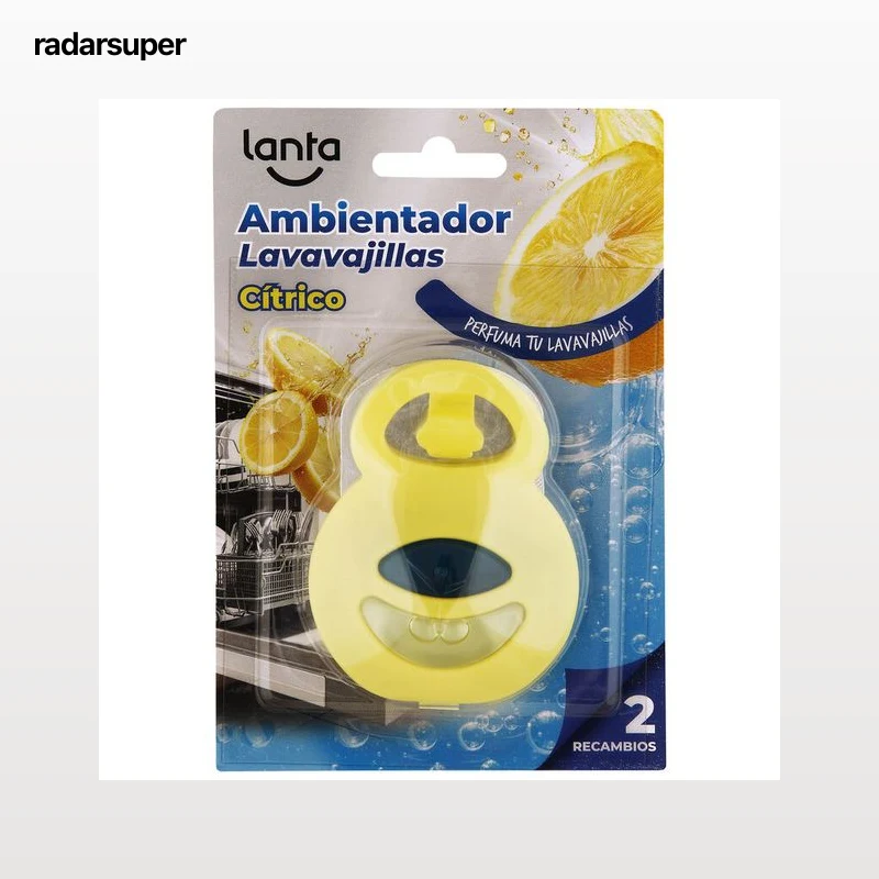 Ambientador para lavavajillas cítrico Lanta 2 unidades