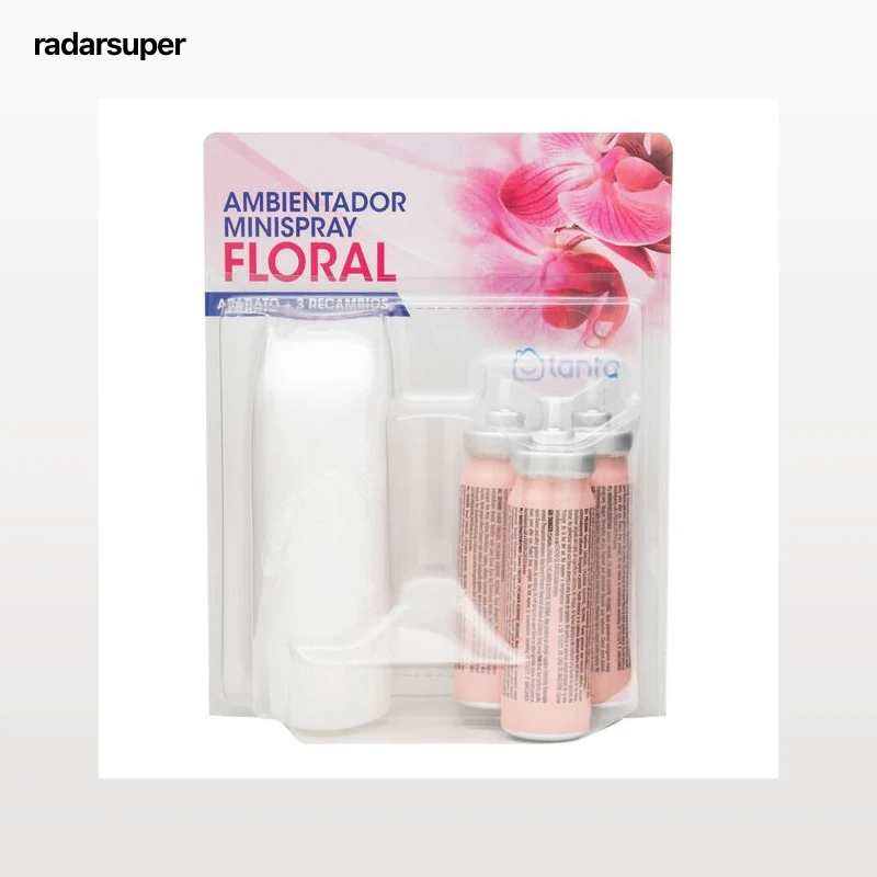 Ambientador minispray Lanta aparato + 3 recambios Floral