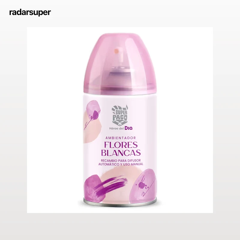 Ambientador y recambio automático flores blancas Dia Super Paco 250 ml